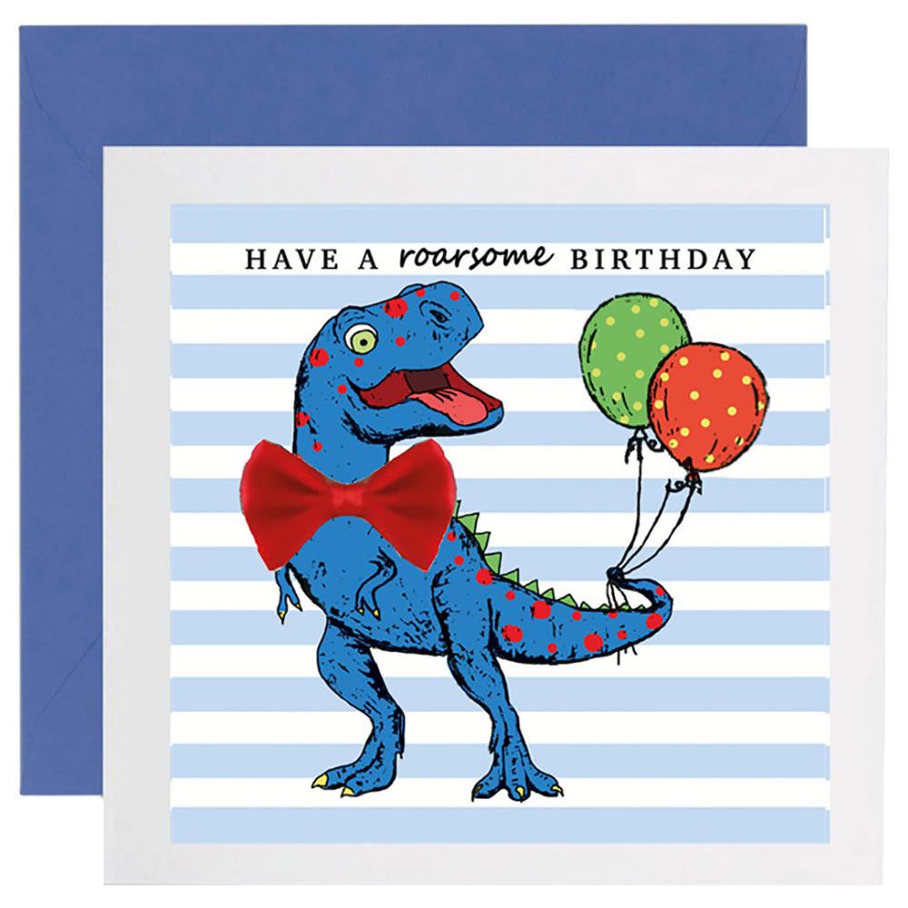 happy birthday pop up card Roarsome Birthday Card