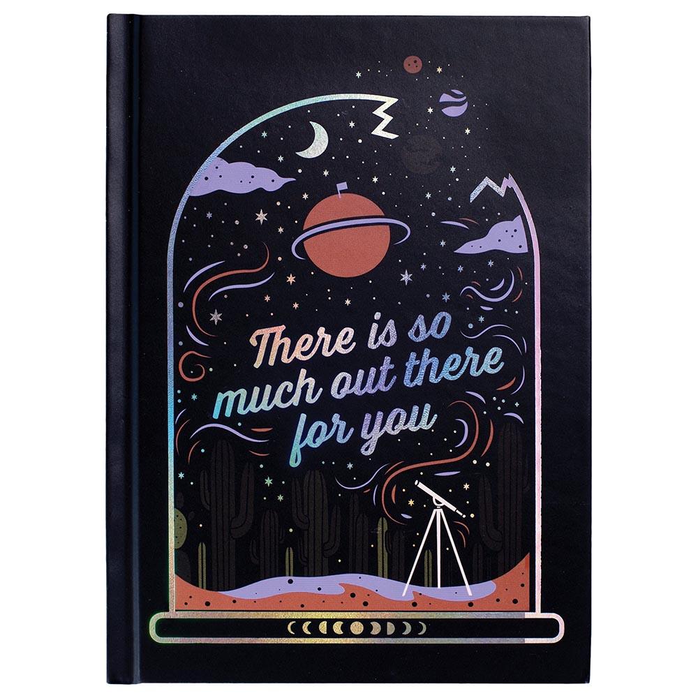 There Is So Much Out There For You Notebook retro notebook cool tijd machine thema vintage hardcover dagboek notebook gift a5 gevoerd journal craved stijl boek gift
