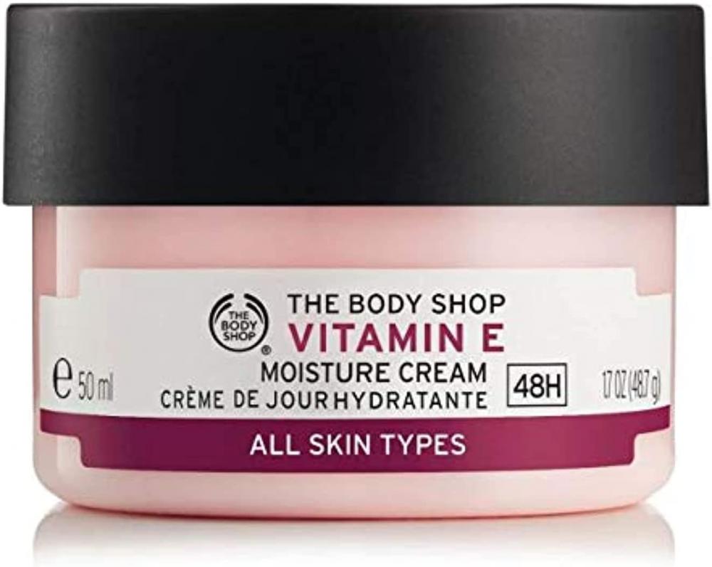 цена The Body Shop Face Moisturizing Cream Vitamin E, 50 Ml