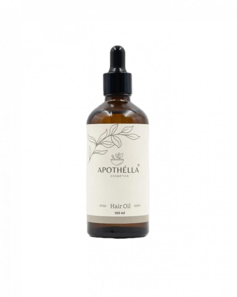 Apothélla All-Natural Hair Oil - 100 ml (Blended Essential oils) fast hair growth products 5 days ginger hair grow essential serum oil anti hair loss treatment dry frizzy damaged thin hair care
