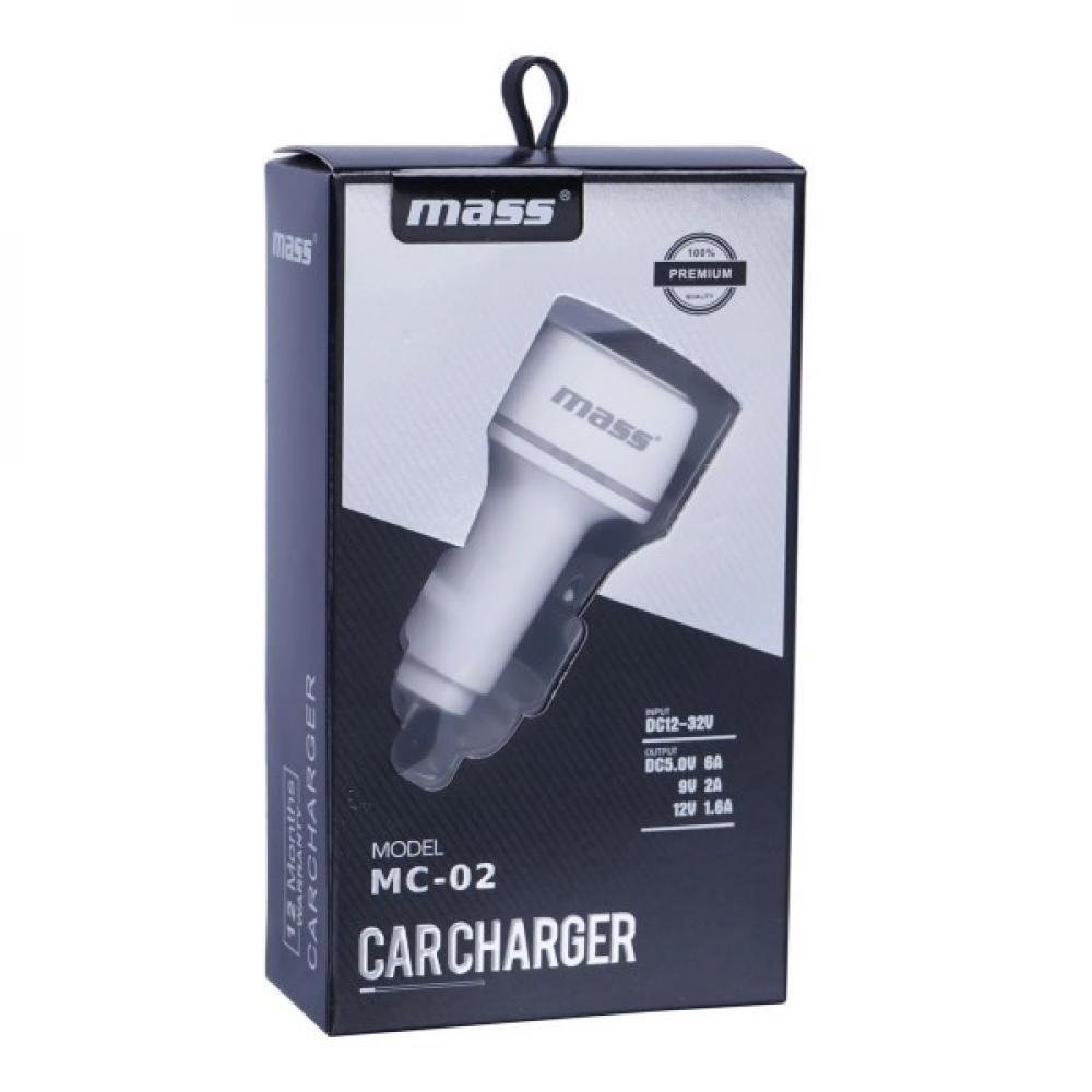 Mass Premium Quality Car Charger qc 3 0 car charger 36w dual quick charge charger fast auto charger for iphone x xiaomi mobile phone usb charger adapter