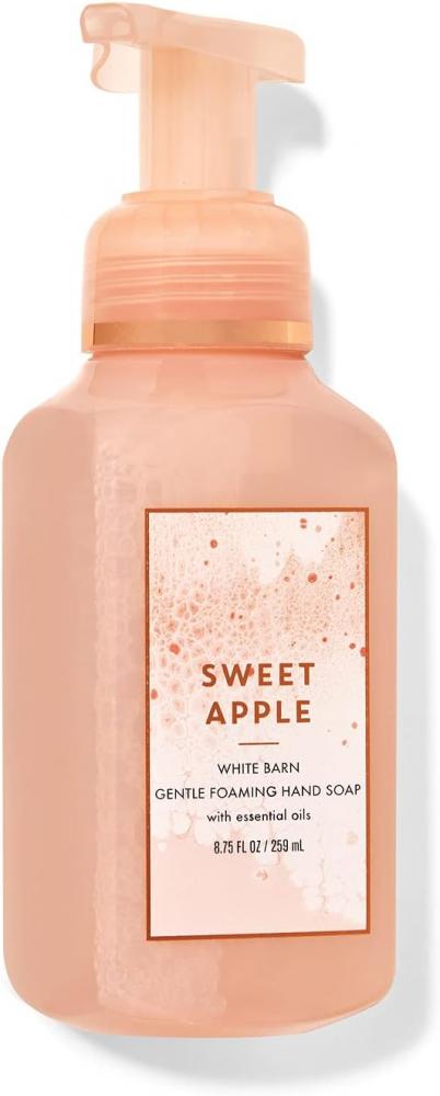 Bath And Body Works Sweet Apple 259ml - A Hand-Picked Blend Of Farm Fresh Apple, Crisp Pear And Orchard Skies 50ml plastic foam pump bottle refillable empty cosmetic container cleanser soap shampoo foaming bottles makeup travel bottle