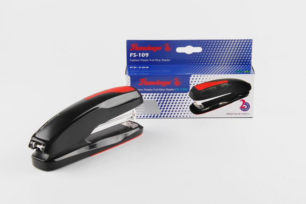 Flamingo Stapler for Office\/Home, ideal for 25 sheets professional desk stapler multi function office stapler convenient hand stapler
