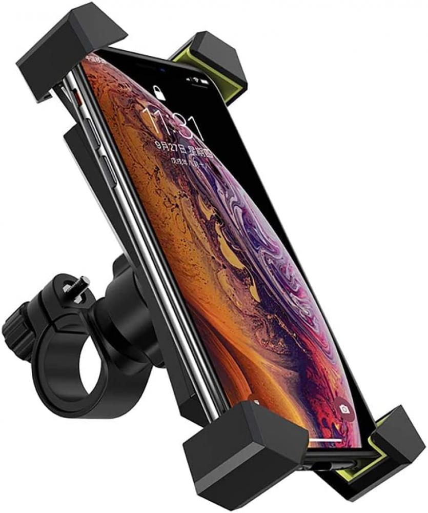 Bike Phone Holder, Bicycle Motorcycle Phone Mount Stainless Mount 360 Rotation on Stroller, for 4.6-6.5 inch Compatible with iPhone 13\/13 Mini\/13Pro generic phone holder multi functional 24x4 cm