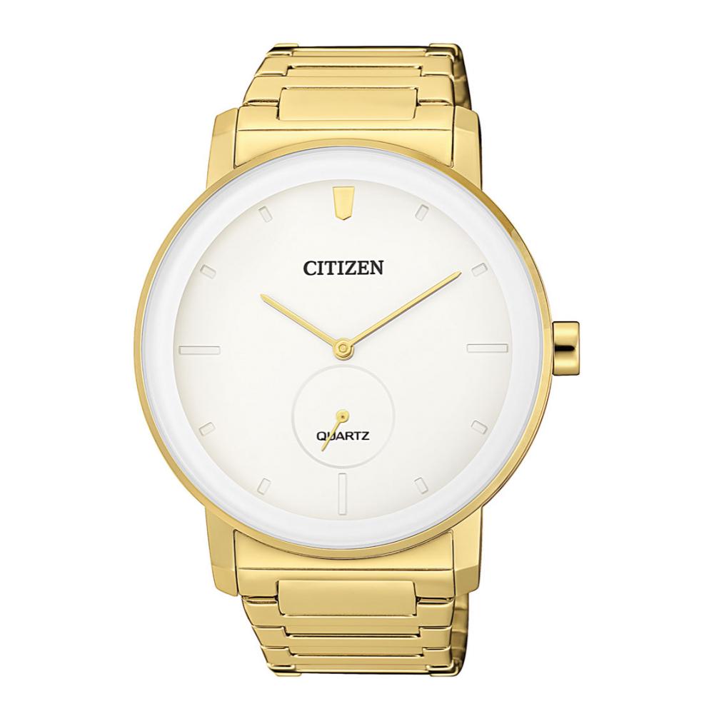 цена CITIZEN Men's Quartz Watch, Analog Display and Stainless-Steel Strap - BE9182-57A