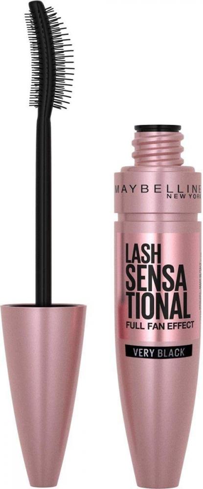 Maybelline New York / Mascara, Lash sensational, Full fan effect, Very black, 9.5 ml