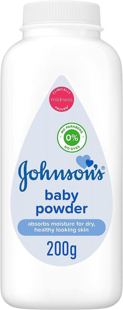 Johnson's Baby / Baby powder, 0,44 lbs (200 g) baby romper 0 2 years old baby 2021 spring and autumn long sleeved printed one piece doll collar foreign style romper with hat