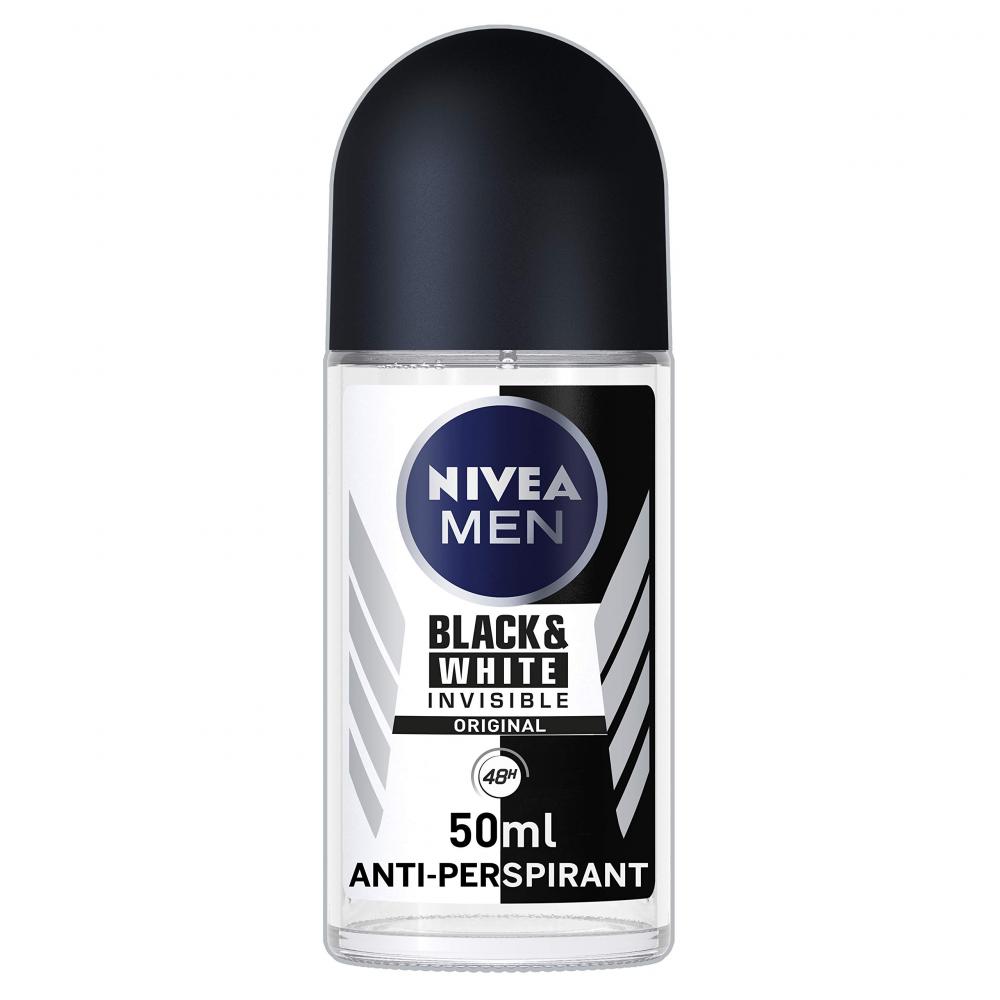 NIVEA / Deodorant, Black and white, Power male, 50 ml