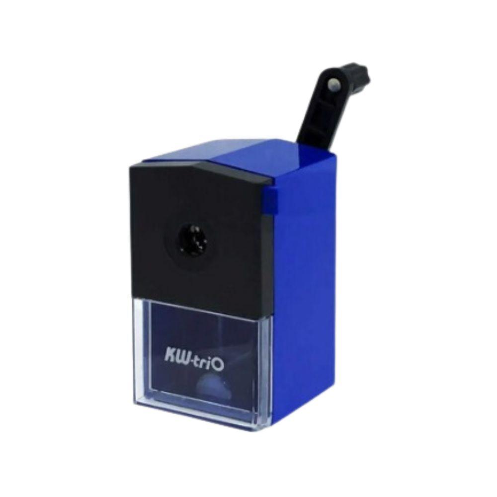KW-Trio Table Desk Pencil Sharpener - Blue portable adjustable lifting folding table floating window outside camping barbecue stall table storage free installation