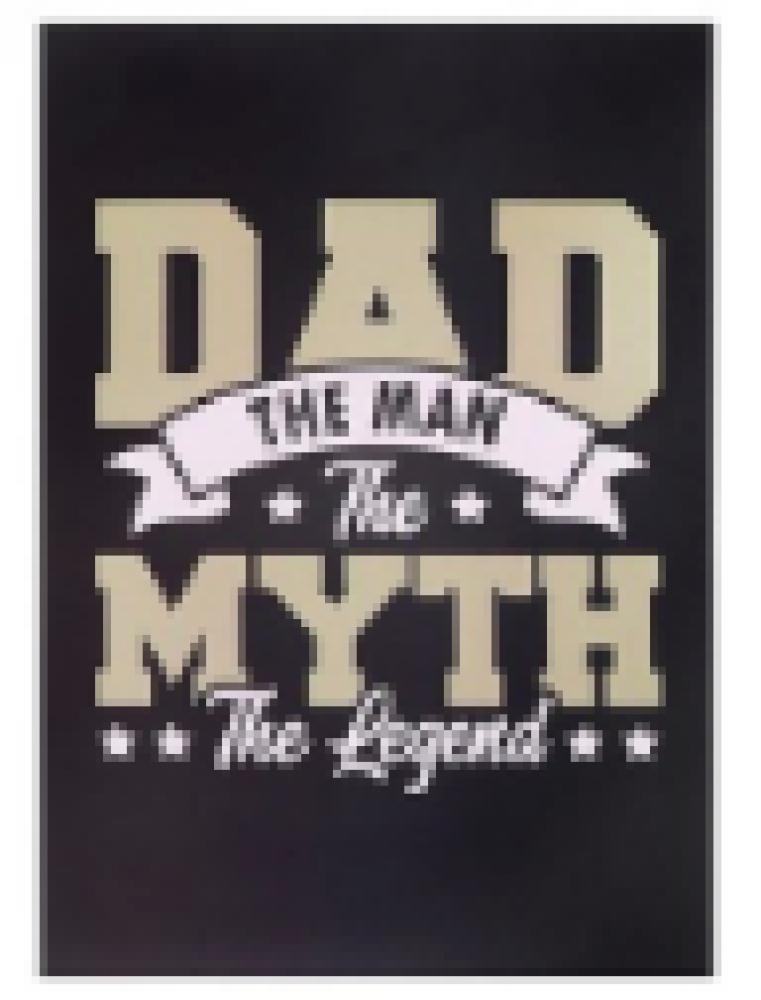 A6 Dad Myth Greeting Card with Envelope
