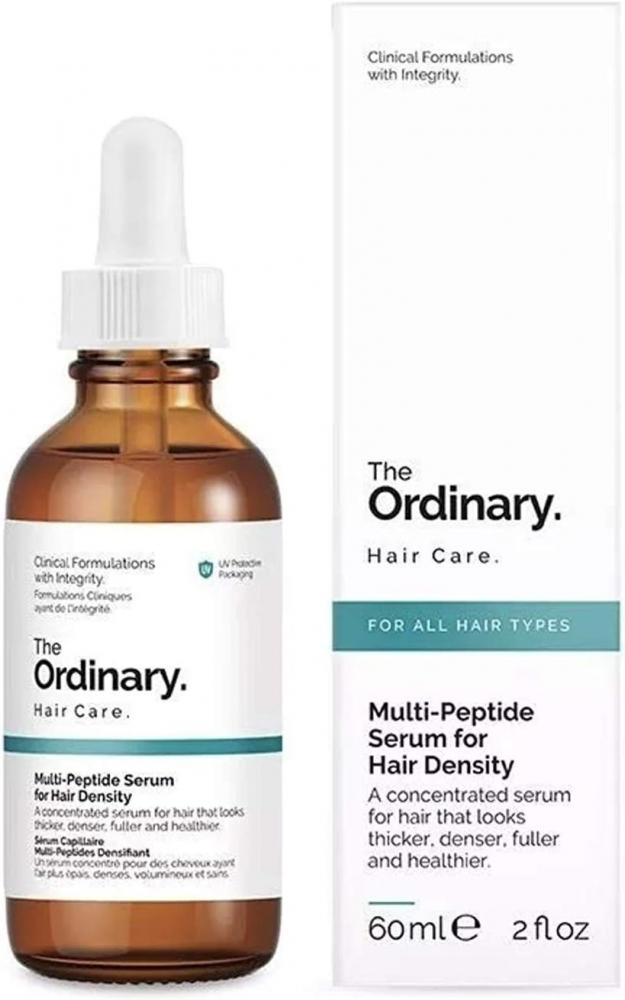 The Ordinary / Serum, Multi-peptide for hair density, For all hair types, 2 fl.oz (60 ml) the ordinary serum multi peptide for hair density for all hair types 2 fl oz 60 ml