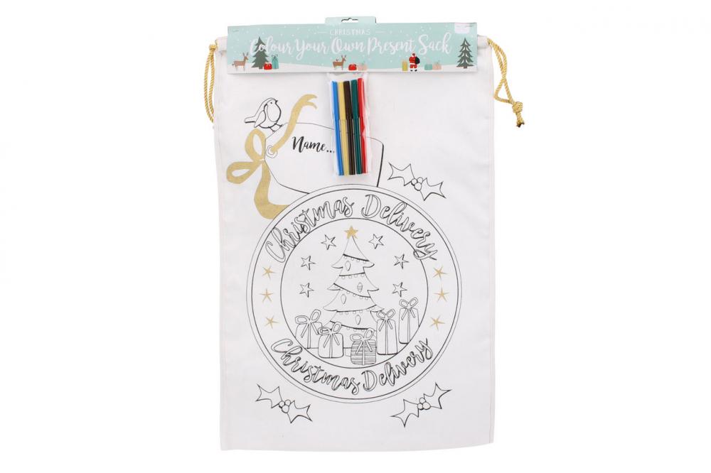 Christmas Delivery Colour In Present Sack solid color string drawstring back pack cinch sack gym tote bag school sport shoe bags 2019 new 7 color