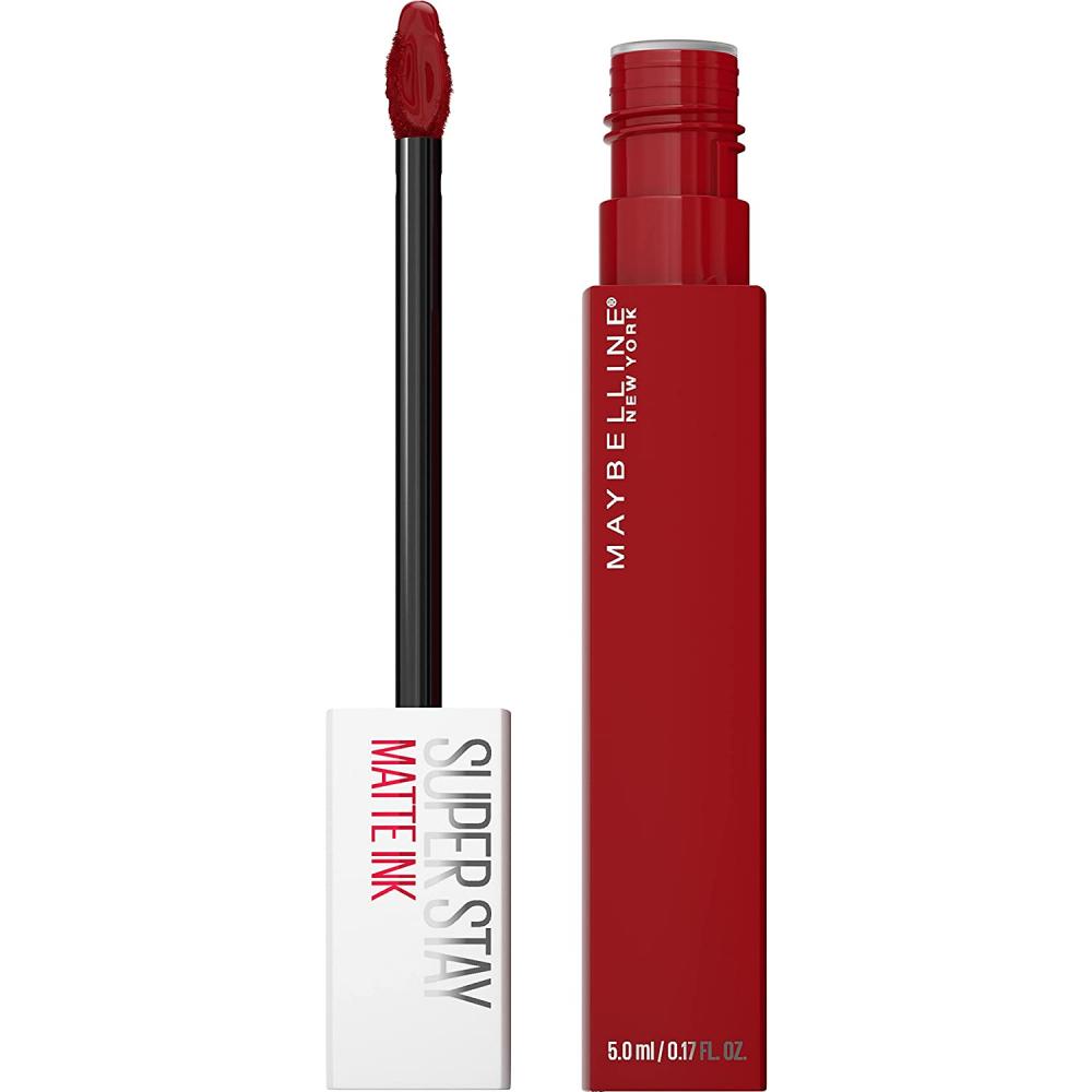 Maybelline New York / Liquid lipstick, Superstay, Matte ink, 340 exhilarator, 0.17 fl.oz (5 ml)
