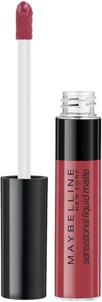 matte liquid lipstick for black free private label wholesale but must meet requirement see our policy Maybelline New York / Liquid lipstick, Sensational, 08 - sensationally me