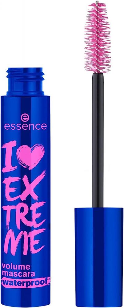 Essence / Volume mascara, I love extreme, Waterproof, 12 ml new black number with white premium leather golf iron head covers iron headovers with long neck iron head covers 4 9 aspx 10pcs