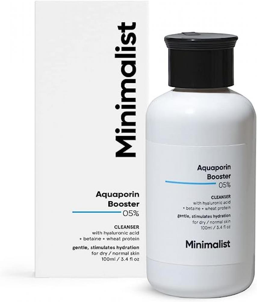 Minimalist \/ 5% aquaporin booster, With hyaluronic acid, Hydrating, 3.4 oz (100 ml) minimalist 5% aquaporin booster with hyaluronic acid hydrating 3 4 oz 100 ml