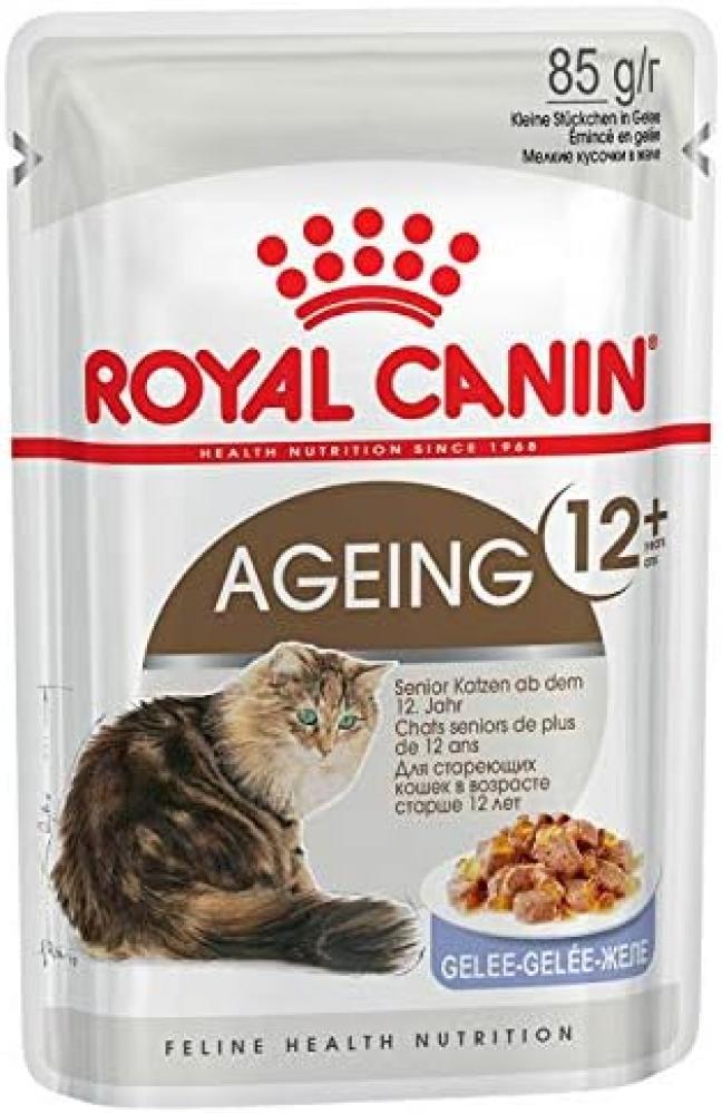 ROYAL CANIN \/ Wet food, For ageing cats, Jelly, Pouch, Box, 12 * 85g