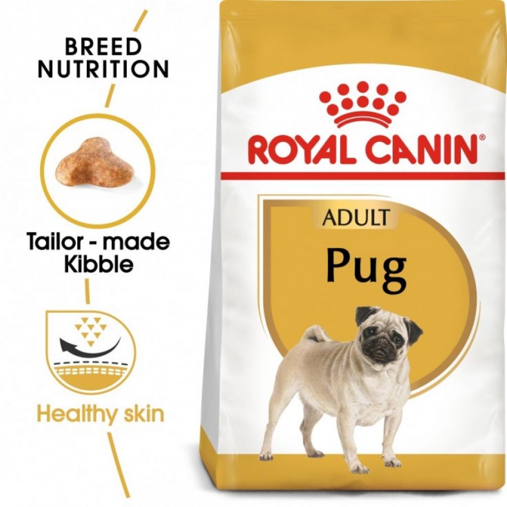 ROYAL CANIN \/ Dry food, For adult pug, 1.5kg royal canin dry food junior pug dog 3 31 lbs 1 5 kg