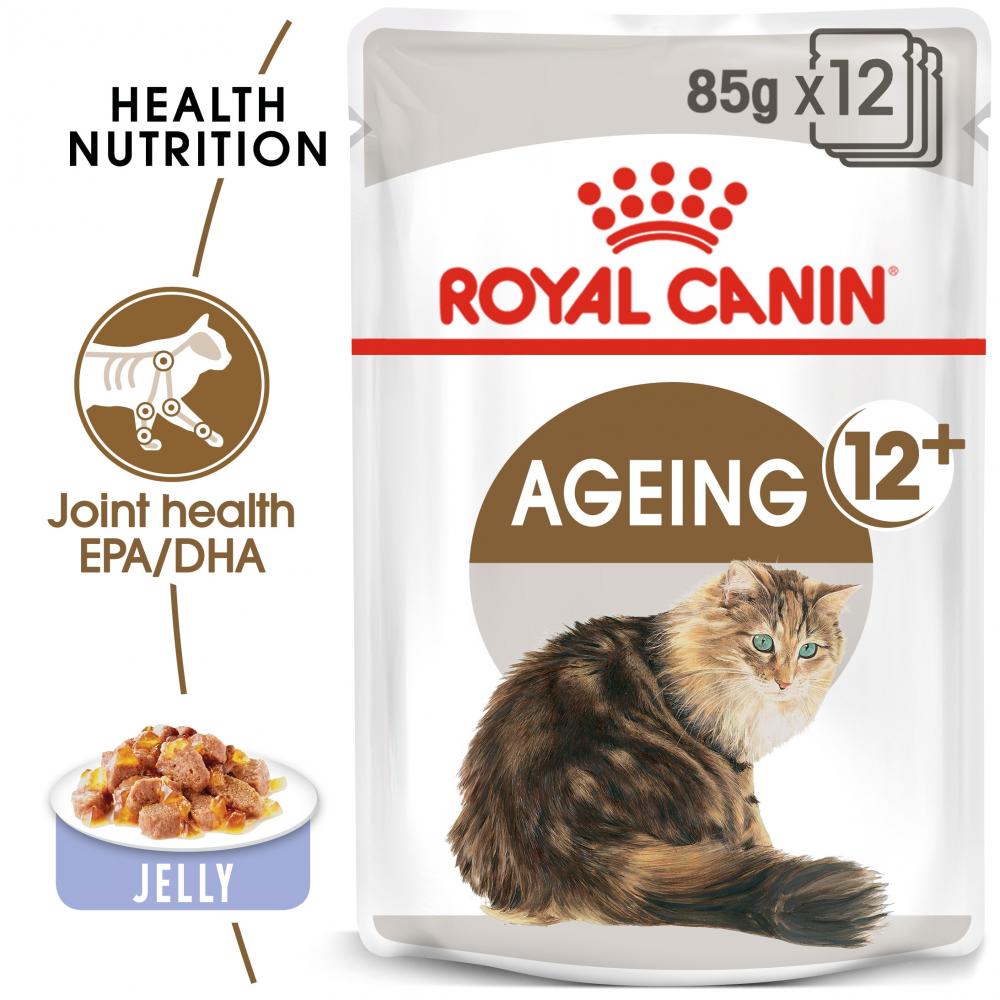 ROYAL CANIN \/ Wet food, For ageing, Jelly, Pouch, 85g