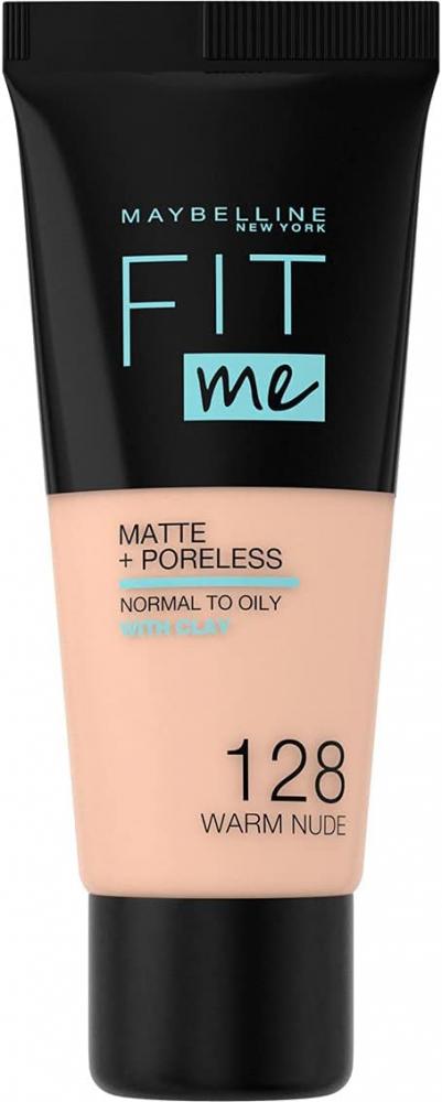 Maybelline New York / Foundation, Fit me, 128 - warm nude