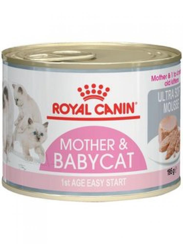 Royal Canin \/ Wet food, Mother and babycat, 6.9 lbs (195 g) royal canin wet dog food starter mousse mother and babydog 6 8 oz 195 g