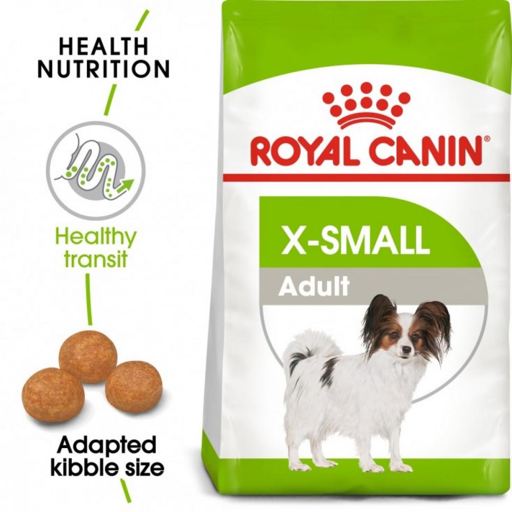 Royal Canin \/ Dry food, X-Small adult, 3.31 lbs (1.5 kg) royal canin dry food labrador adult 26 46 lbs 12 kg