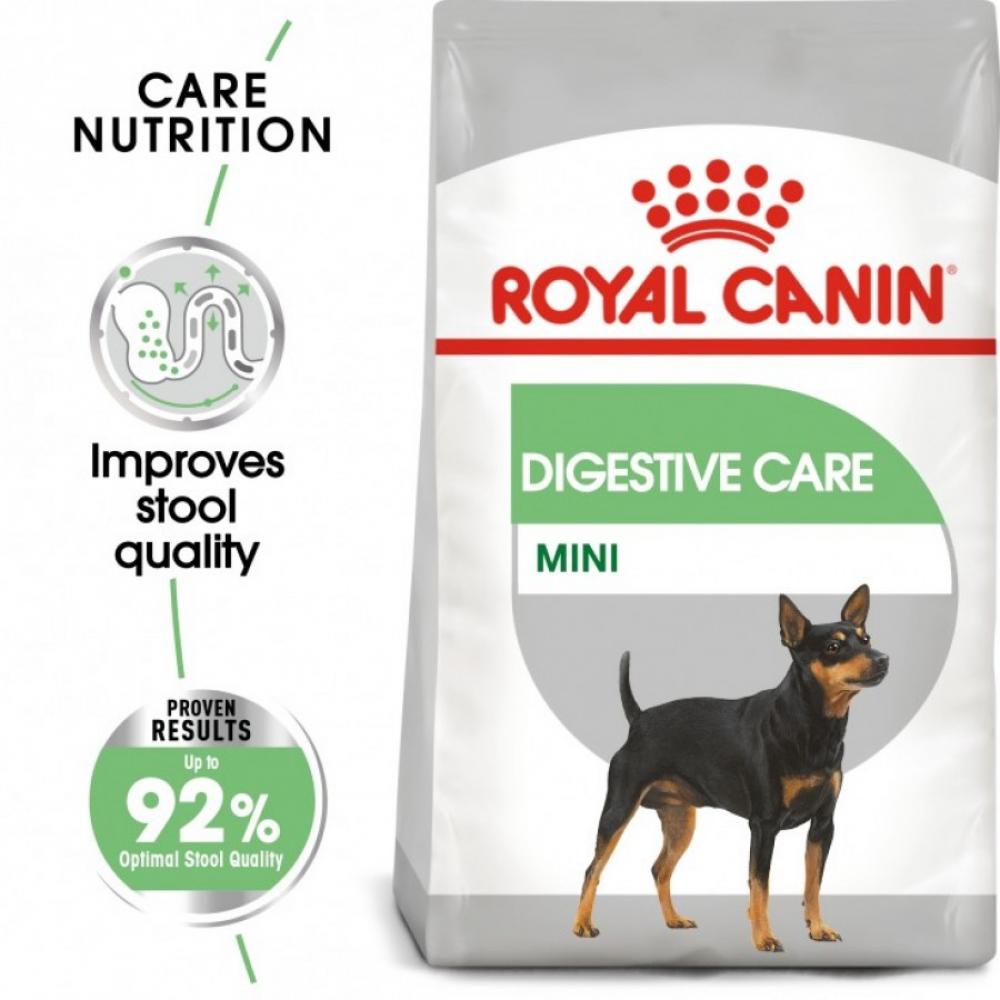 Royal Canin \/ Dry food, Mini dog, Digestive care, 105.8 oz. (3 kg) royal canin dry food maxi dog digestive care 423 3 oz 12 kg