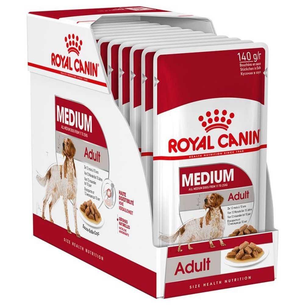 Royal Canin / Wet food, Medium adult, Box, 10x5 oz. (10x140 g) royal canin wet food medium puppy 5 oz 140 g