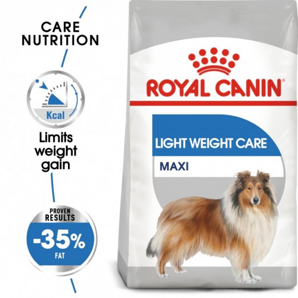 Royal Canin \/ Dry food, Maxi light, Weight care, 352.8 oz. (10 kg) pedigree dog treats dentastix large breed dog 9 5 oz 270 g