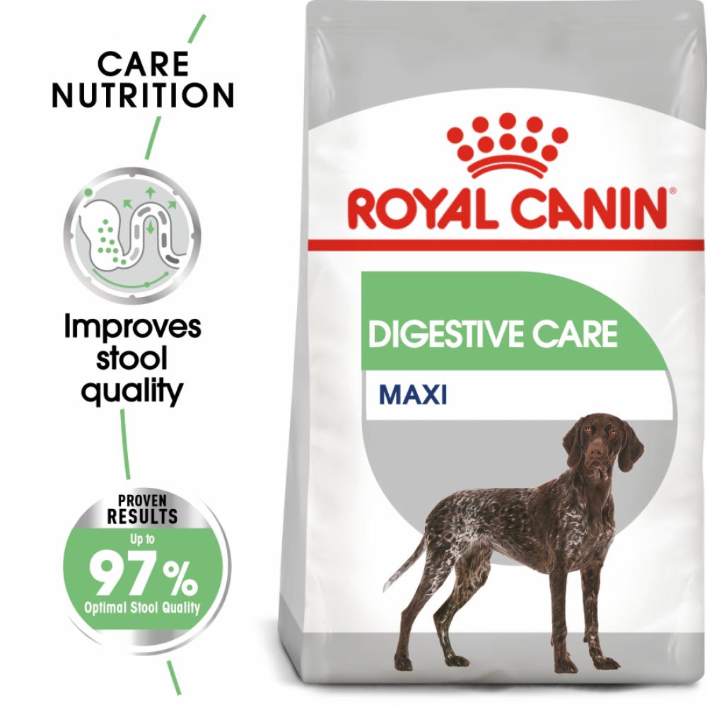 Royal Canin \/ Dry food, Maxi dog, Digestive care, 423.3 oz. (12 kg) royal canin dry food mini adult exigent 105 8 oz 3 kg