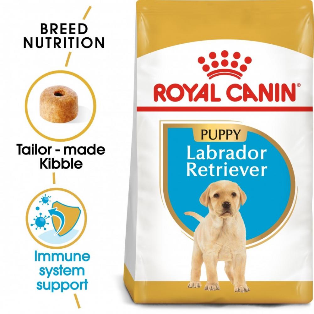 Royal Canin \/ Dry food, Labrador retriever puppy, 423.3 oz. (12 kg) royal canin dry food medium puppy 352 8 oz 10 kg