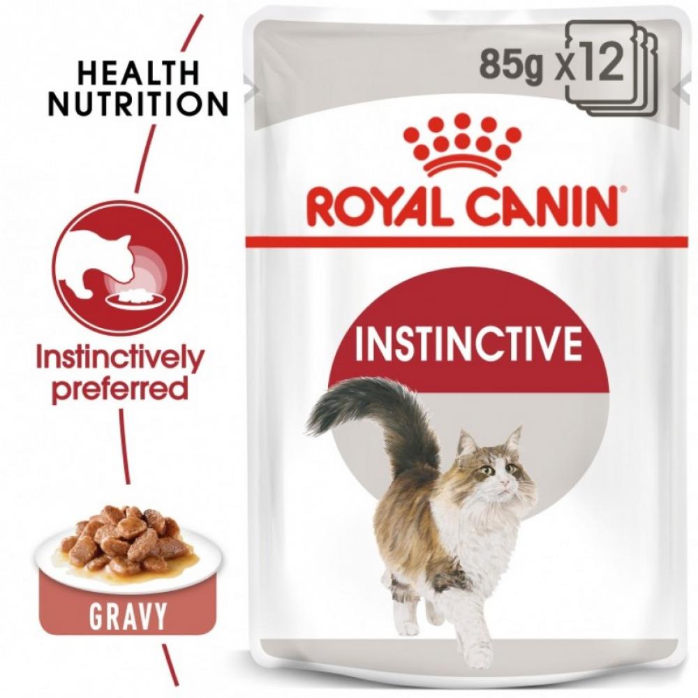 цена Royal Canin \/ Wet food, Instinctive, Gravy, 3 oz (85 g)