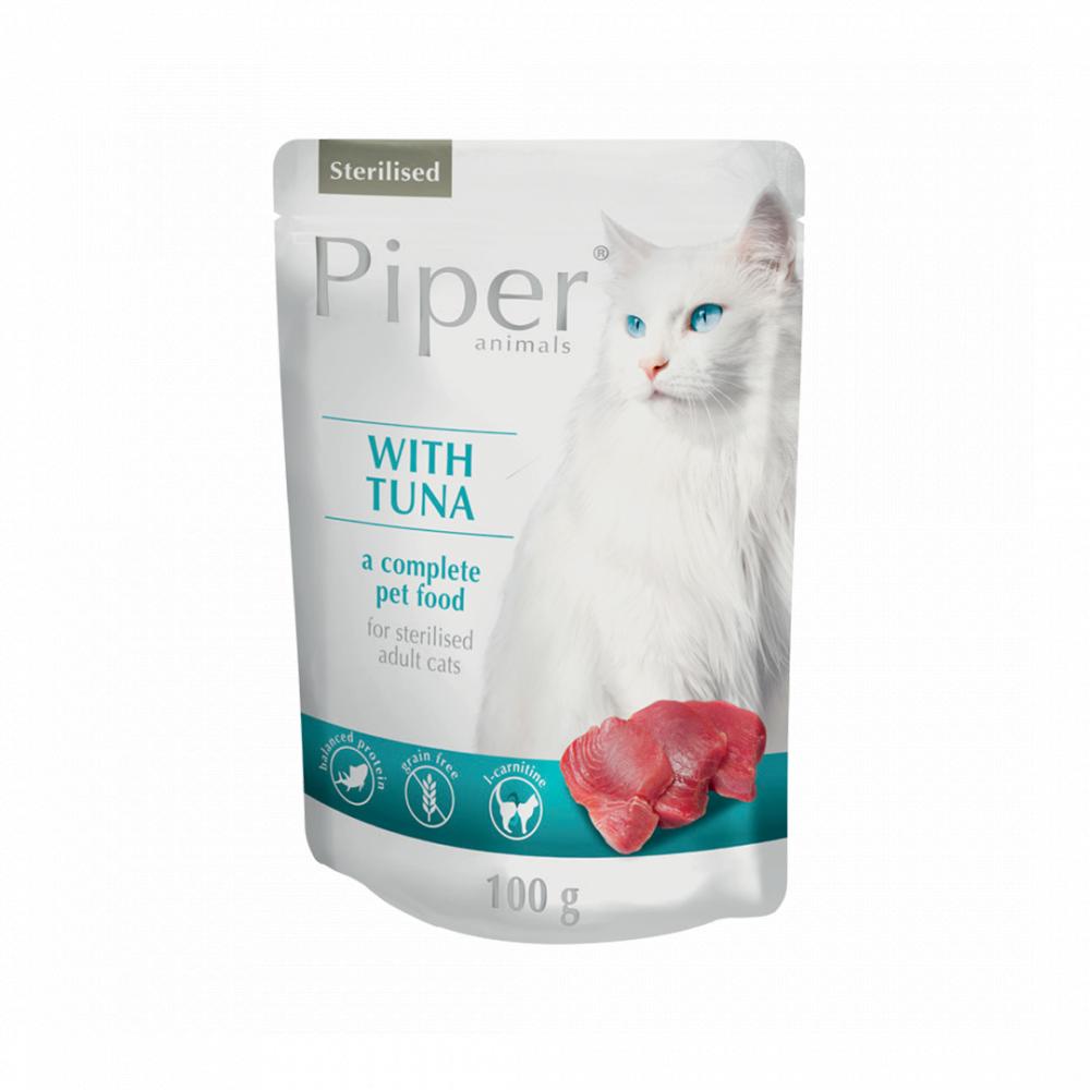 PIPER CAT WITH TUNA STERILISED piper cat with tuna sterilised