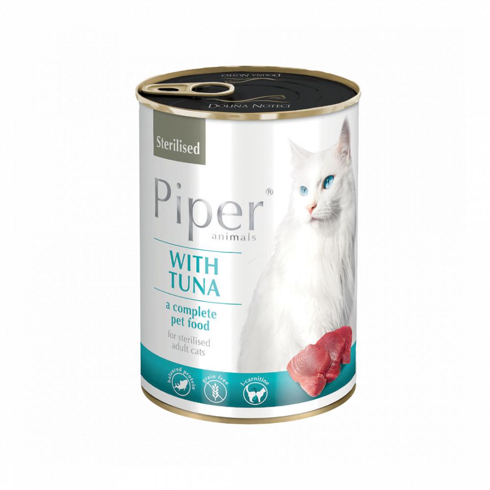 PIPER CAT WITH TUNA STERILISED piper cat with tuna sterilised
