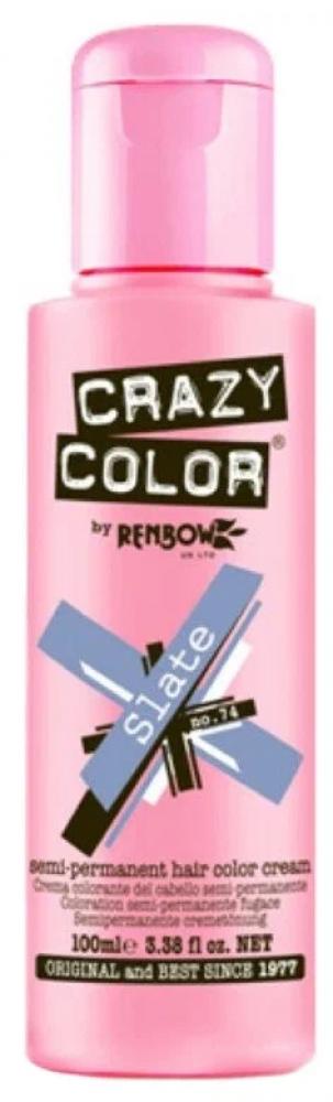 Crazy Color / Hair color, Semi permanent, 074 - slate цена и фото