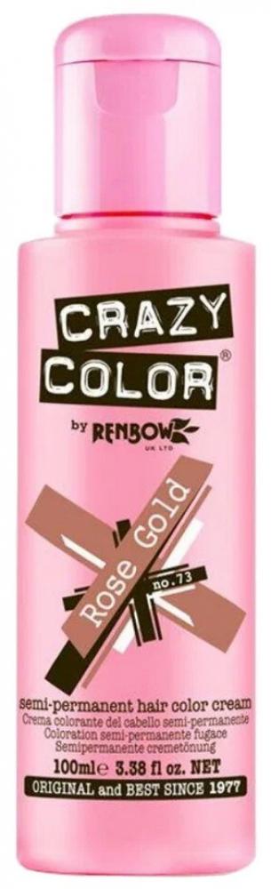 Crazy Color / Hair color, Semi permanent, 073 - rose gold