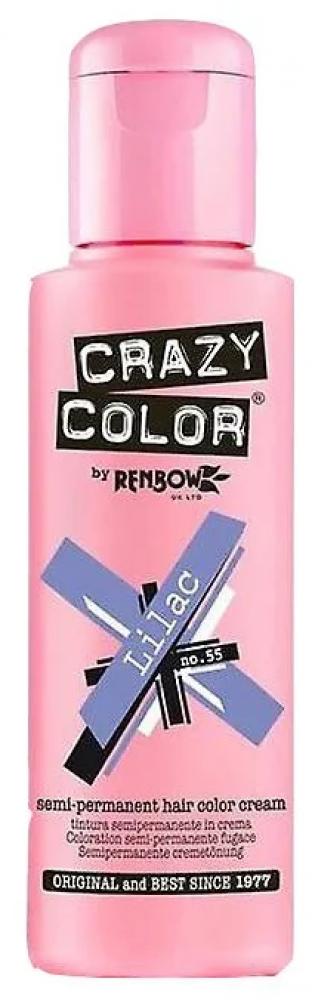 Crazy Color / Hair color, Semi permanent, 055 - lilac crazy color hair color semi permanent 077 caution uv