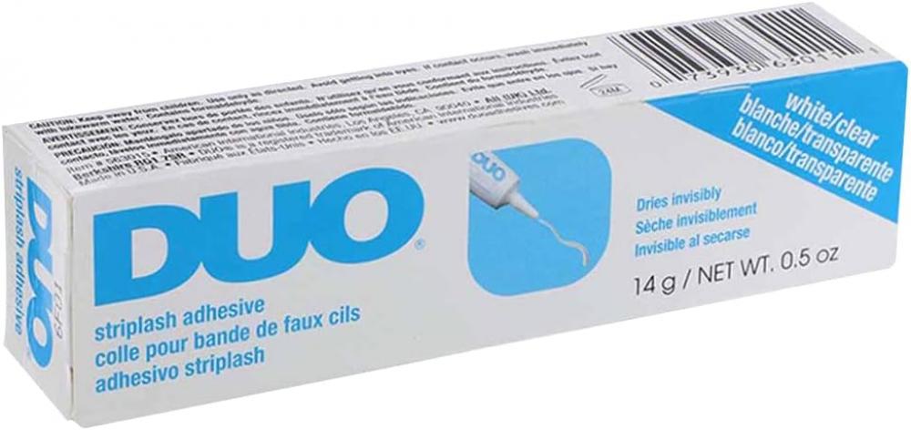 DUO / Lash adhesive, Individual, Clear, 0.5 oz (14 ml) magnetic eyeliner eyelash set magnetic iron false eyelash set