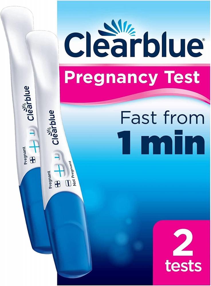 ClearBlue / Pregnancy test, Rapid detection, 2 tests test cleartest midstream pregnancy rapid 1pcs