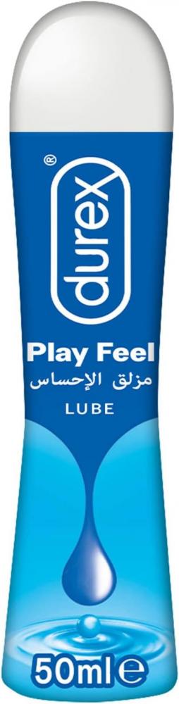 Durex / Lubricant, Play feel, 1.69 fl.oz (50 ml) 100ml water based gel anal lubricant anti pain grease intimate silk touch lubricant oils gel for massage vaginal sexual products