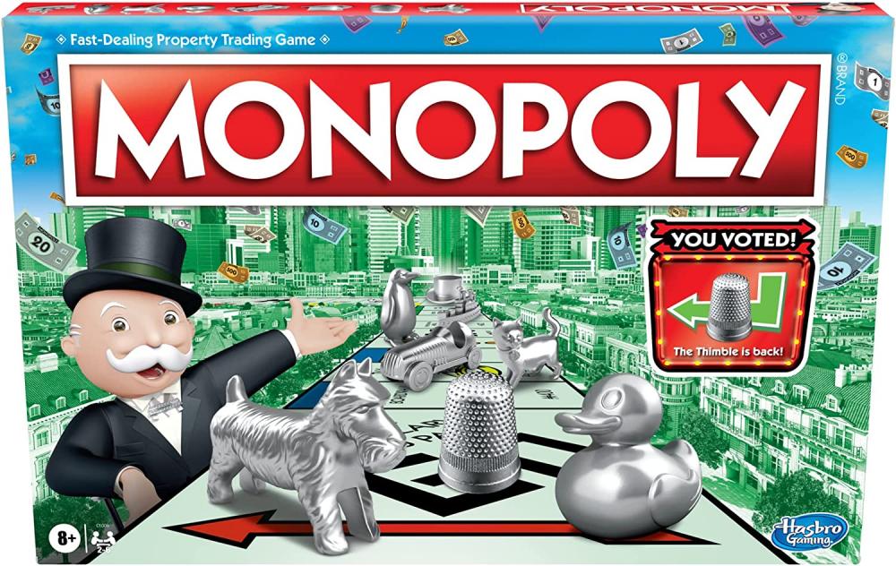 Hasbro / Monopoly game, property of… james roll down
