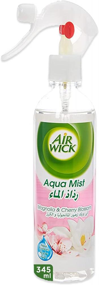 Air Wick / Air freshner, Gel, Aqua mist, Magnolia and cherry, 11.7 fl oz (345 ml) excefore car air freshener perfume pendant essential oil set of 4 pcs