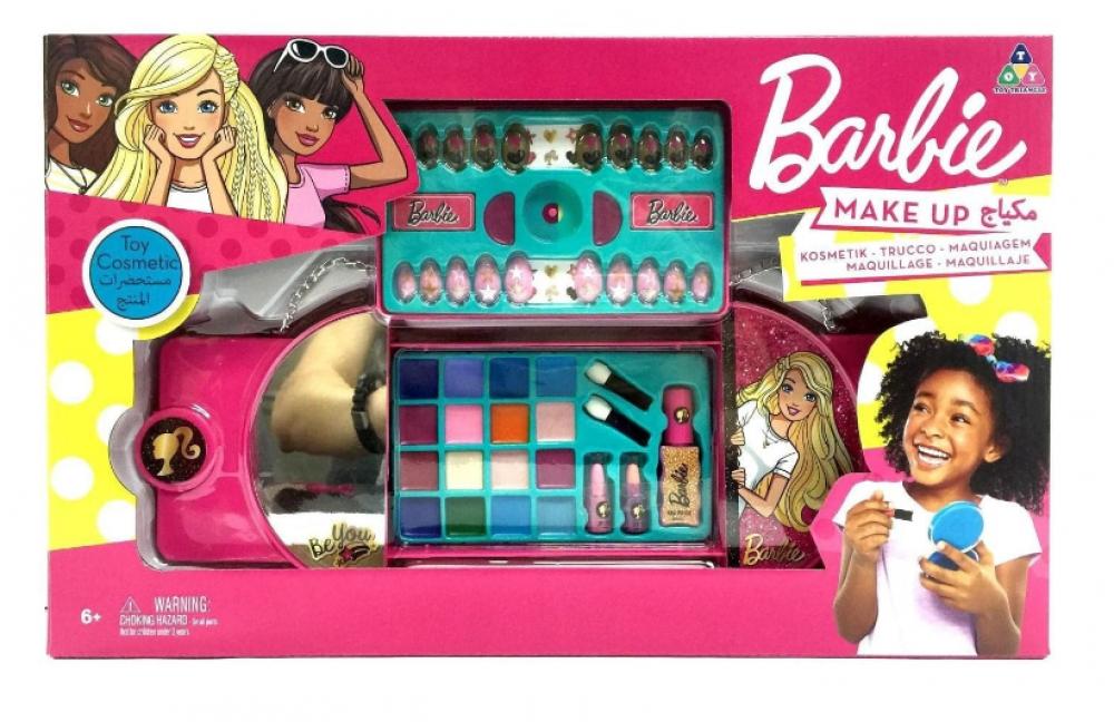 Barbie / Big cosmetic case, Sliding promotional products k beauty bag v3 набор из 7 предметов