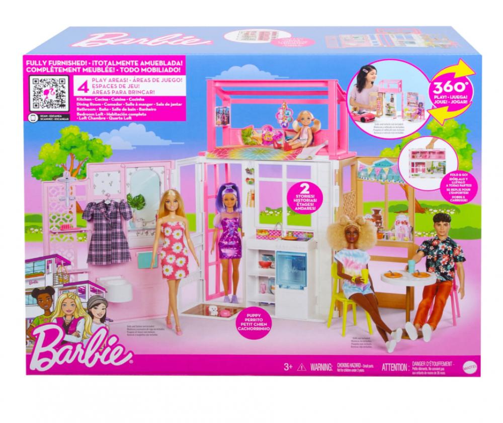 Barbie / Dollhouse, Fully furnished 360 small