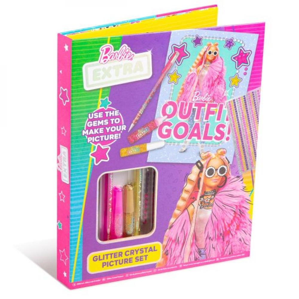 цена Barbie / Picture set, Extra glitter crystal