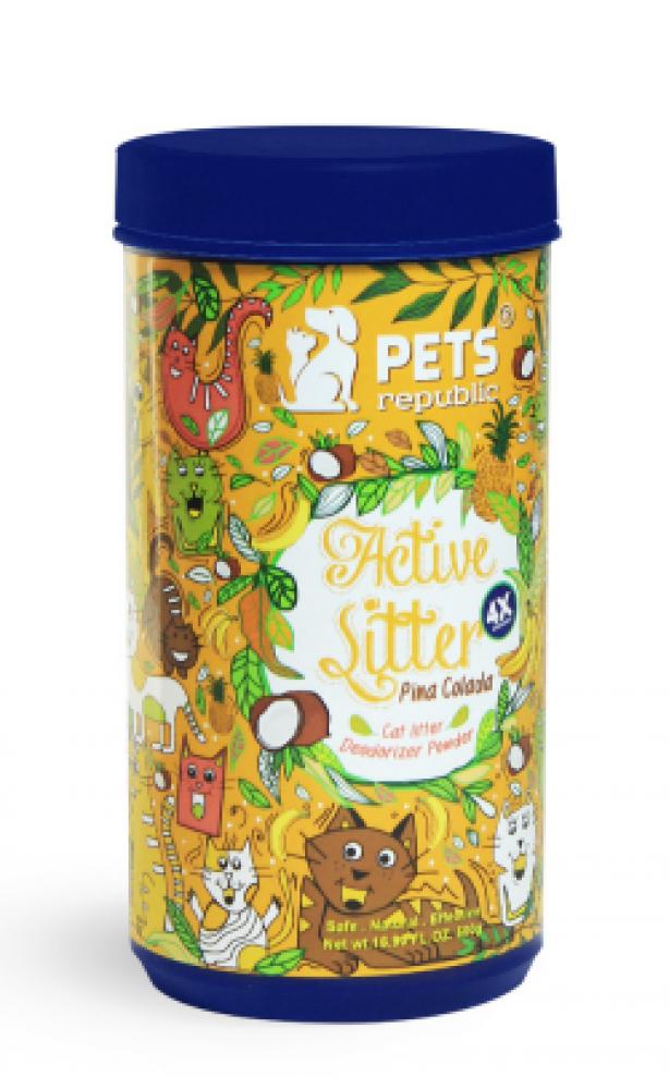 Litter Deodorizer Powder Pina Colada litter deodorizer powder kitty fruity