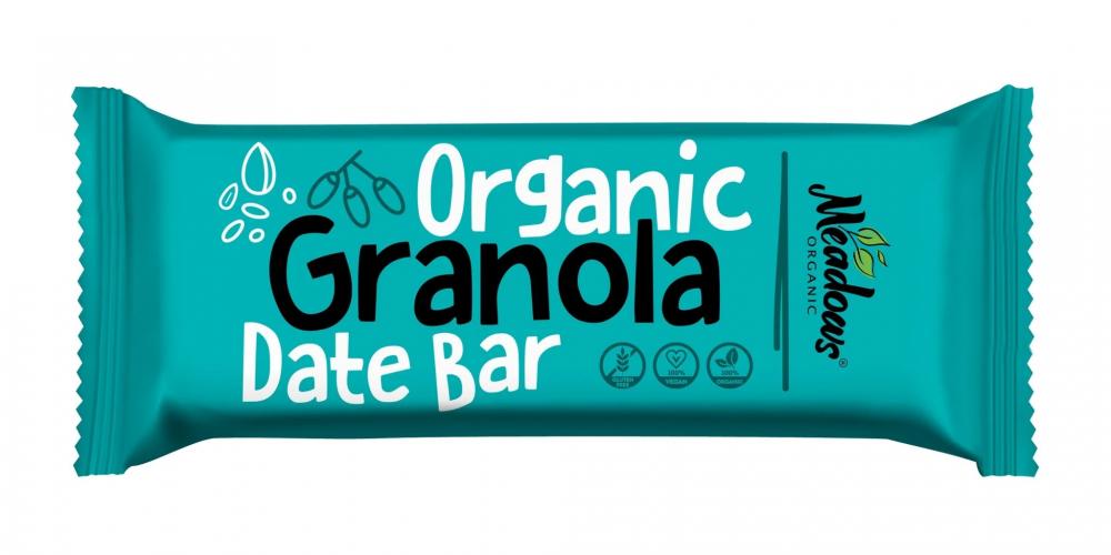 Meadows / Granola date bar, 40 g meadows organic oat cookies with choco chips 40g