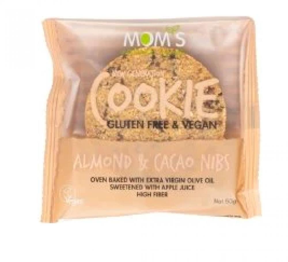 MOMs / Almond and cacao nibs cookie, 50 g