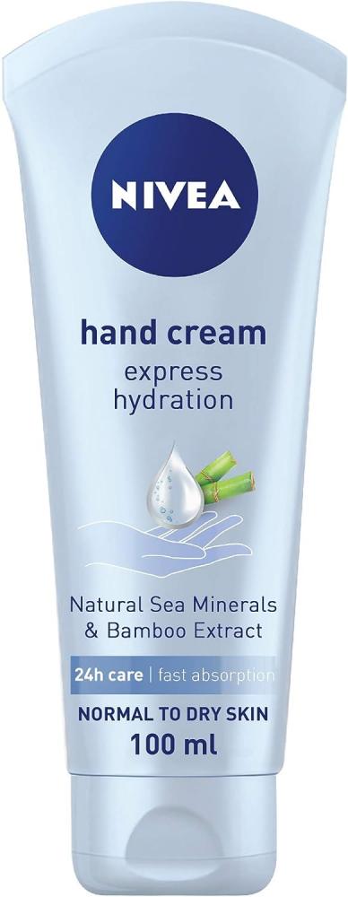 NIVEA / Cream, Moisturising, Express hydration, 3.4 fl oz (100 ml) nivea cream soft moisturising 6 8 oz 192 g