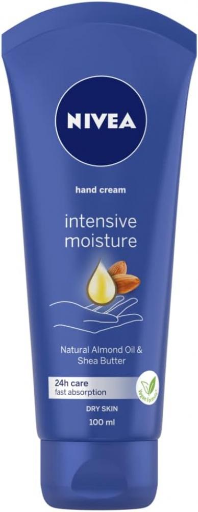NIVEA / Cream, Intense moisture, 24 hours care, 3.38 fl oz (100 ml) l occitane almond delicious hands hand and nail care